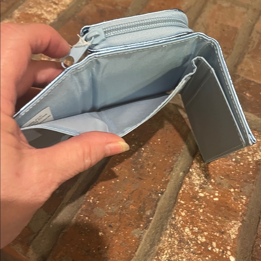Metallic Blue Wallet CUTE TEEN EASTER GIFT - Picture 8 of 8
